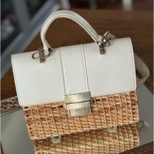 Zara Woven Basket Purses. Never used.